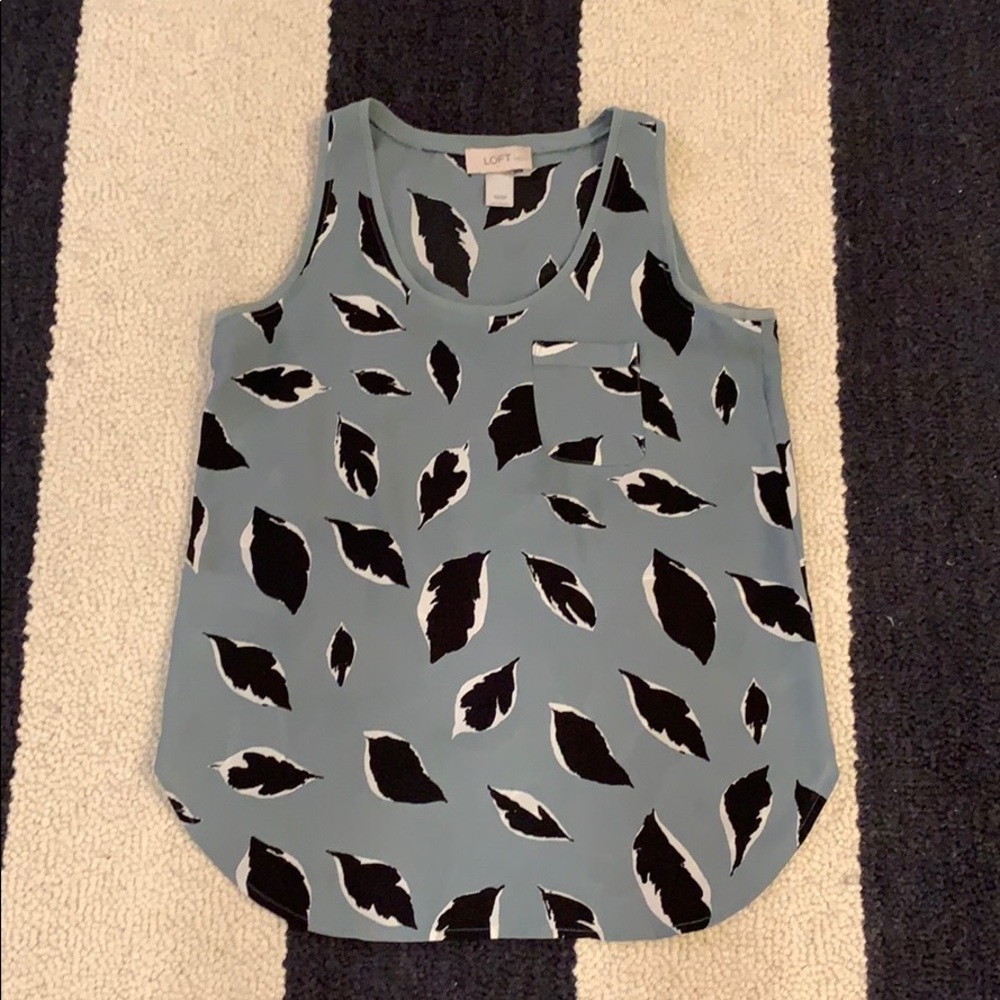 LOFT Outlet Feather Polyester Tank